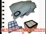 Mister Vac A901 - Bolsas de tela 6 unidades filtro HEPA filtro de carbón y filtro de protección