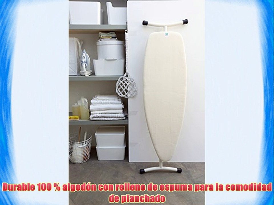 Brabantia 124662 - Funda para mesa de planchar 135 x 45 cm 100% algodón 2 mm de espuma color