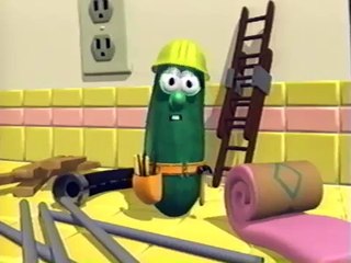 VeggieTales Very Silly Songs (1997) Part 8 (Home Invprovement Scene)