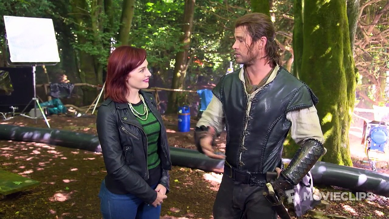 The Huntsman_ Winter's War Set Visit (2016) - Emily Blunt, Charlize Theron