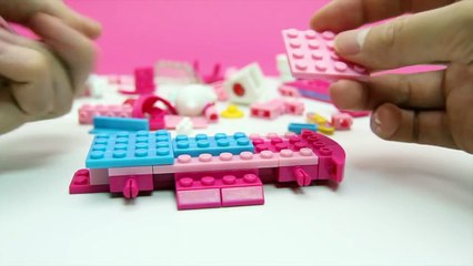 Hello Kitty Mega Bloks Hello Kitty Camper Van Caravana Lego Duplo Construction Blocks ハローキティ