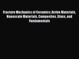 Book Fracture Mechanics of Ceramics: Active Materials Nanoscale Materials Composites Glass
