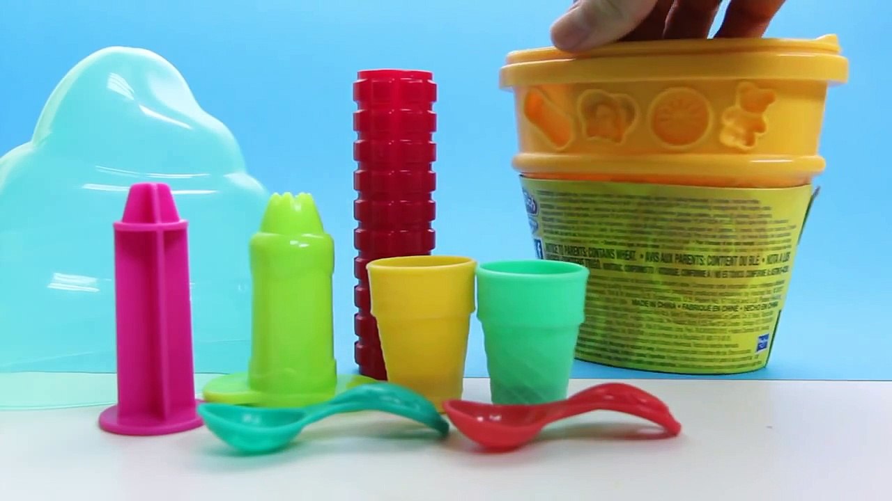 Play Doh Ice cream Double Dessert playset playdough toy by Unboxingsurpriseegg