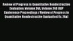 Book Review of Progress in Quantitative Nondestructive Evaluation: Volume 24A Volume 24B (AIP