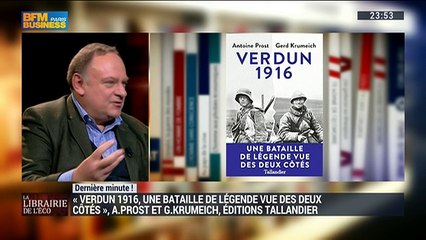 Les livres de la dernière minute: Antoine Prost, Gerd Krumeich et Pierre Boisard – 26/02