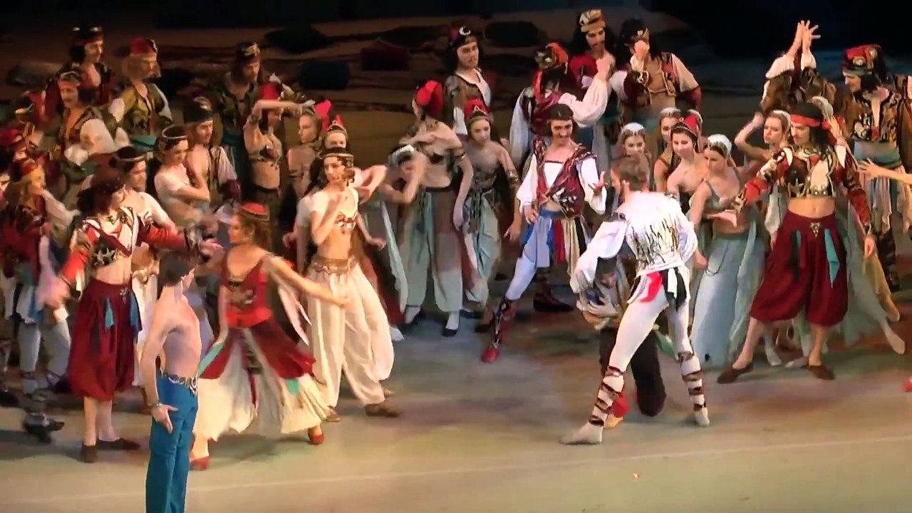 Le Corsaire - Uliana Lopatkina, Andrei Ermakov, Vladimir Shklyarov - Pas de Trois