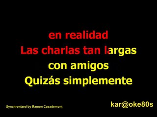 karaoke Que nos Pasó Kany Garcia