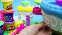 Play Doh Cake Makin Station Bakery Playset Decorate Cakes Cupcakes Playdough Hasbro Toys