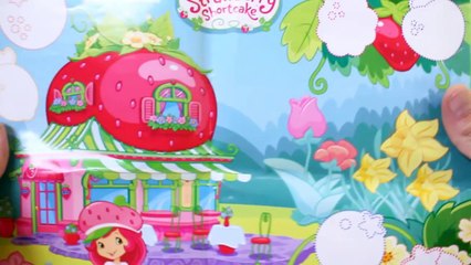 Play Doh Strawberry Shortcake playset toy playdo Tarta de fresa plastilina by Unboxingsurpriseegg