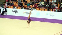 Dora Vass, Hungary, hoop. Grand Prix Moscow 19.02.2016