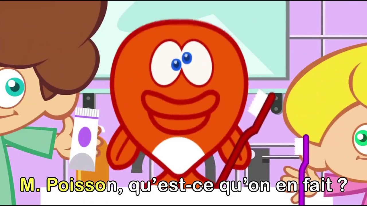 Brosse tes dents - Comptine éducative pour enfants avec les ptits zamis