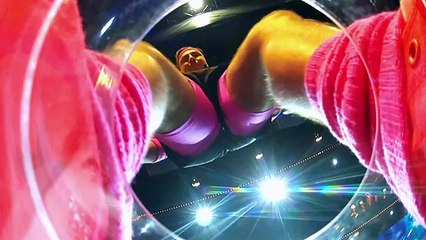 David Walliams vs Goliath- The Buttocks Clench Race - Britain's Got More Talent 2013