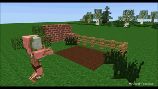 Monster School Gardening (Minecraft Animation)
