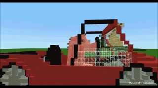 Monster School Driving Car (Minecraft Animation)