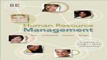 Download Human Resource Management  Gaining a Competitive Advantage  8th Edition