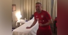 Bayern : le farceur Franck Ribéry remet ça !
