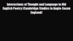 [Download] Interactions of Thought and Language in Old English Poetry (Cambridge Studies in