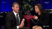 Stephanie McMahon and Mr. McMahon Backstage Segment
