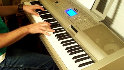 How To Play Sleigh Ride by Relient K on piano WITH CHORDS [part 1]