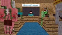Monster School Jumping (Minecraft Animation, Escola Monstro)