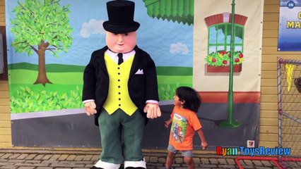 Thomas and Friends DAY OUT WITH THOMAS 2015 Train ride for kids Sir Topham Hatt Ryan ToysR
