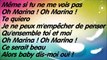 KeenV Dis Moi Oui Oh MARINA Paroles