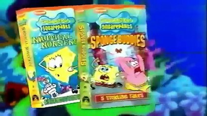 SpongeBob SquarePants VHS and DVD trailer Slow motion