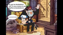 cómic de gravity falls días que joden dipper -pacifica-mabel