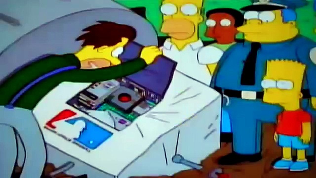 Major League Baseball is Watching Us! The Simpsons Clip YouTube