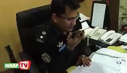 SSP Traffic Peshawar takes feedback on quality of service offered by calling citizens randomly
