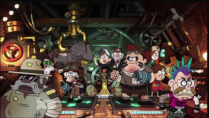 Gravity Falls - Electric Guitar Theme Song - Clip
