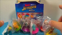 1990 THE JETSONS MOVIE SET OF 6 WENDYS KIDS MEAL TOYS VIDEO REVIEW