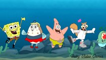 SpongeBob SquarePants Daddy Finger Family - Kids Songs Nursery Rhymes for Children