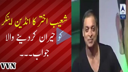 Shoaib Akhtar Warning India in Indian TV Program