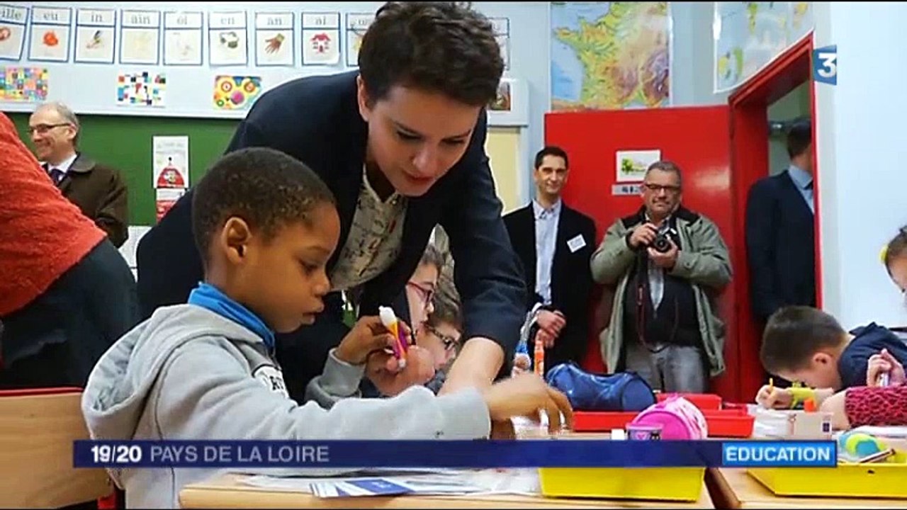 Le dispositif "Plus de maîtres que de classes" vu par France3 Pays de Loire