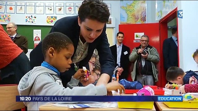 Le dispositif Plus de maîtres que de classes vu par France3 Pays de Loire