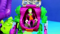 Imaginext Batman Robot & Riddler Rover with Robin Joker Fisher Price DC Superheroes