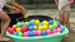 Mainan anak ❤ Asiknya bermain air & Mandi bola anak - Kids pool fun balls @LifiaTubeHD