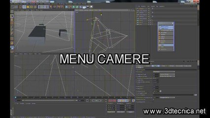 Gestione camere in Cinema 4D