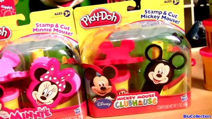 Play Doh Mickey & Minnie Stamp & Cut Mickey Mouse Clubhouse Disney Junior Channel by BluToys
