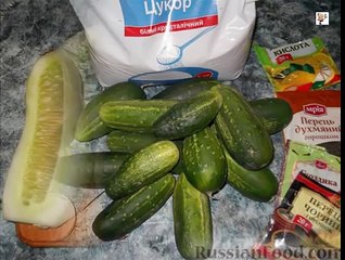 Консервация.Тёщины язычки из переросших огурцов на зиму