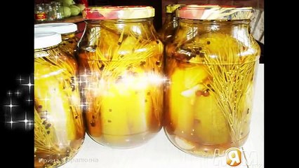 Консервированные огурцы с веточками сосны. Тещины заготовки на зиму