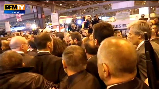 Salon de l’agriculture: la visite mouvementée de François Hollande