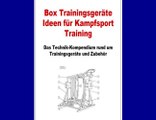 Box Trainingsgeräte Technik.