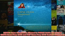 Download PDF  CAPM Exam Simplified Aligned to PMBOK Guide 5th Edition CAPM Exam Prep 2013 and PMP FULL FREE