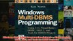 Download PDF  Windows MultiDBMS Programming Using C Visual BasicÂ ODBC OLE2 and Tools for DBMS FULL FREE