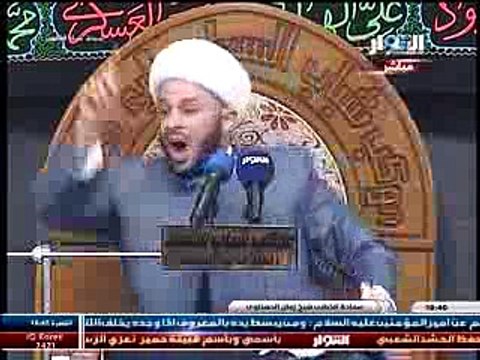 يا من تجامل قتلة فاطمة الزهراء __ الشيخ زمان الحسناوي