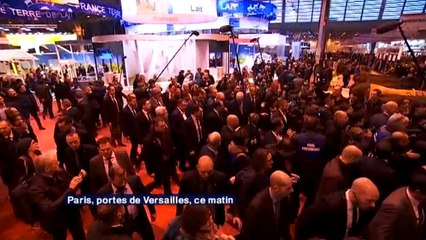 Inaugration du salon de l'agriculture 2016 sous haute tension