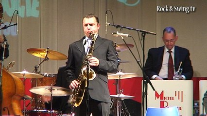 BLUES BACK STAGE BY MICHEL PASTRE BIG BAND AT LAROQUEBROU