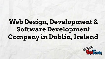 Top Web & Software Development Company in Dublin ☑️